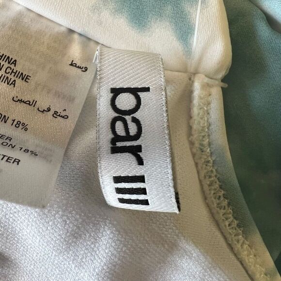 Bar III Aqua Twist-Front Monokini One-Piece Swimsuit Large - Picture 10 of 10